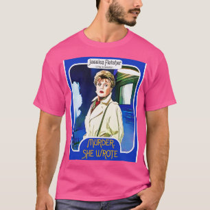 Camiseta Jessica Fletcher Trading d Murder Escribió Fan Ar
