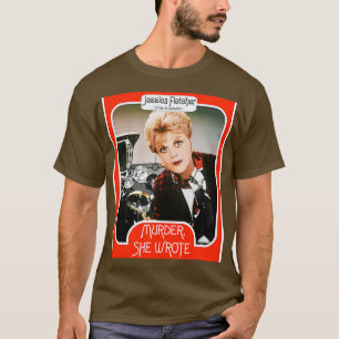 Camiseta Jessica Fletcher Trading d Murder Escribió Fan Ar