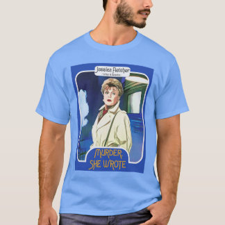 Camiseta Jessica Fletcherrading Card Murder She Wrote Fan A