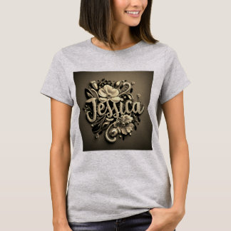 Camiseta jessica name tshirt