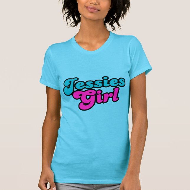 Camiseta Jessies Chica Flirt 80 Retro (Anverso)