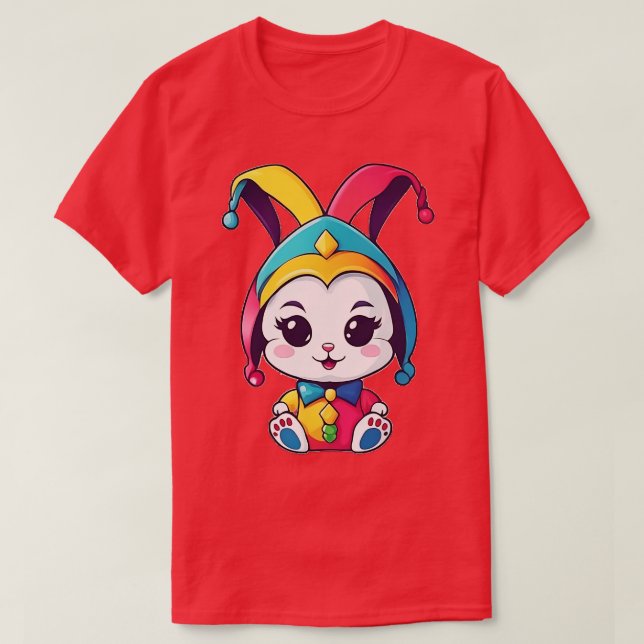 Camiseta Jester Bunny (Diseño del anverso)