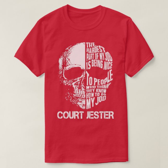 Camiseta Jester Court (Diseño del anverso)