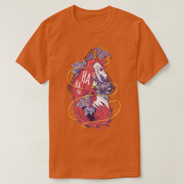 Camiseta Jester fox (Diseño del anverso)