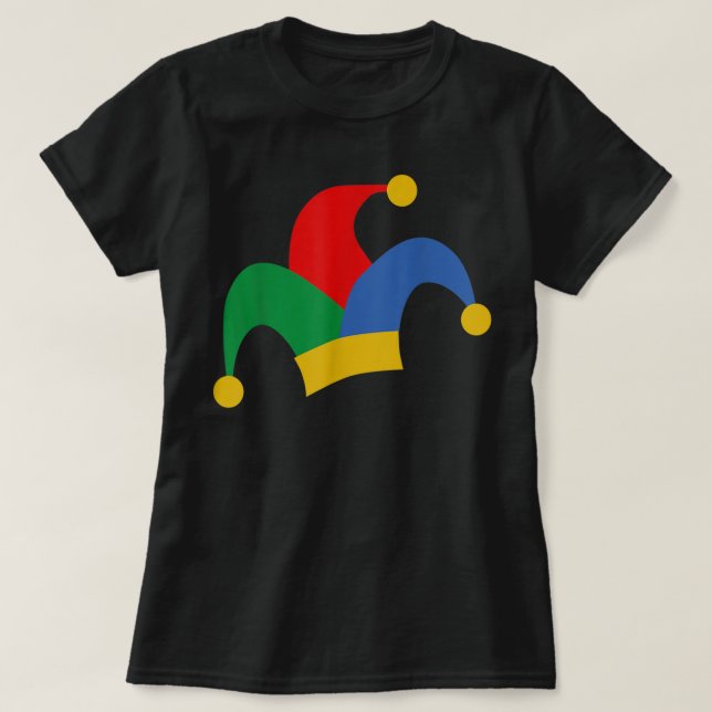 Camiseta Jester Joker Clown Fools Gorra Medieval Times Fool (Diseño del anverso)