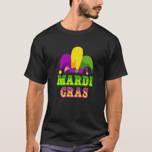 Camiseta Jester Joker Gorra Mardi Gras Funny Fiesta Mardi G