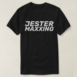 Camiseta Jester Maxxing Slang de Internet Humor