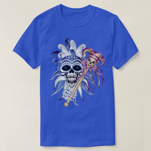 Camiseta Jester Skull (Diseño del anverso)