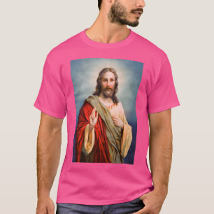 Camiseta Jesucristo Bendición Religión Amor Cristo Católico