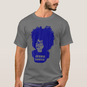Camiseta Jesucristo Camisas Cristianas Salvan a Afrohai Nat