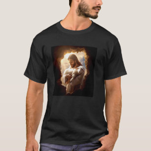 Camiseta Jesucristo con Cordero Arte Cristiano Católico Des