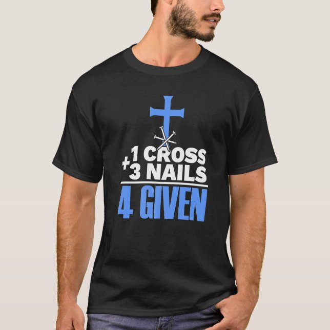 Camiseta Jesucristo Creyente Cristiano Pastor Religioso M (Anverso)