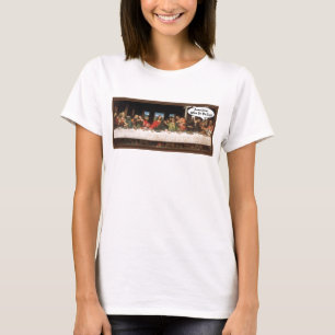 Camiseta Jesucristo ¿Cuándo Comemos? - Última cena divertid