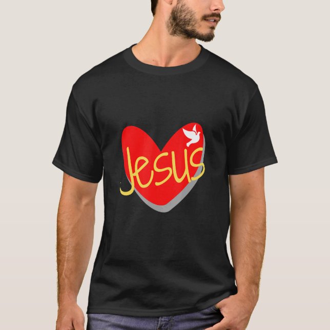 Camiseta Jesucristo de la fe cristiana de Jesucristo Oració (Anverso)