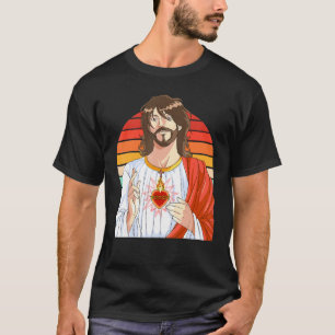 Camiseta Jesucristo Dios sagrado cristiano Salvador religio