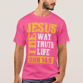 Camiseta Jesucristo El Camino De La Verdad Vida Biblia Cris