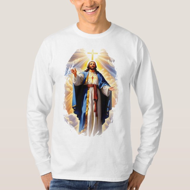 Camiseta Jesucristo es el rey (Anverso)