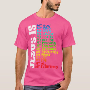 Camiseta Jesucristo es mi Dios Devotador de la Biblia Crist