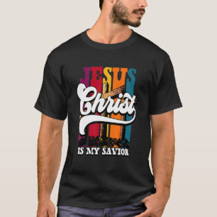 Camiseta Jesucristo es mi salvador cristiano 1