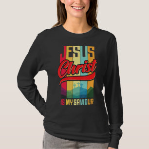 Camiseta Jesucristo Es Mi Salvador Para Las Mujeres Cristia