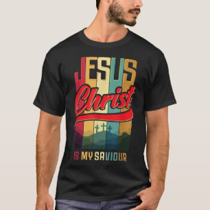 Camiseta Jesucristo es mi Salvador para las Mujeres Cristia