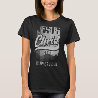 Camiseta Jesucristo Es Mi Salvador Para Las Mujeres Cristia