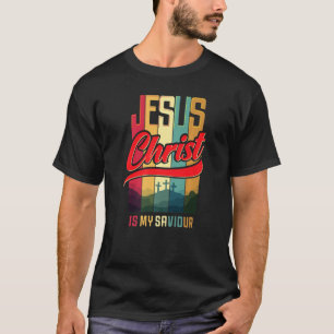 Camiseta Jesucristo Es Mi Salvador Para Las Mujeres Cristia