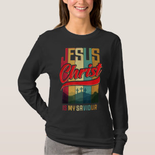 Camiseta Jesucristo es mi Salvador para las Mujeres Cristia