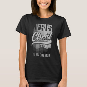 Camiseta Jesucristo Es Mi Salvador Para Las Mujeres Cristia