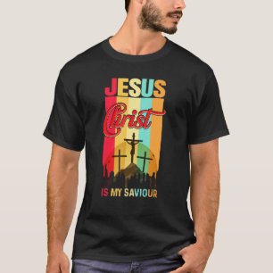 Camiseta Jesucristo es mi salvador para los cristianos