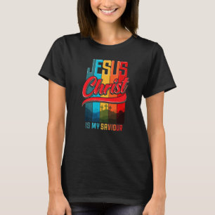 Camiseta Jesucristo es mi Sombra y resaltado salvador retro