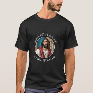 Camiseta Jesucristo está tan decepcionado divertida novedad