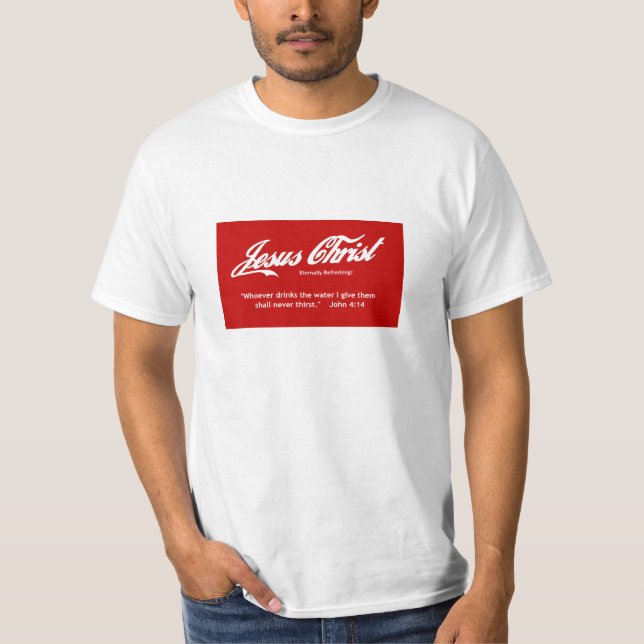 Camiseta ¡Jesucristo - eternamente restaurando! (Anverso)