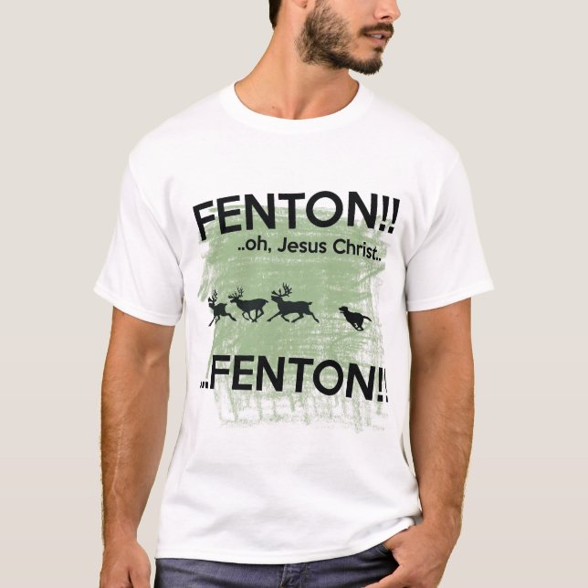 Camiseta ¡Jesucristo - Fenton!! (Anverso)
