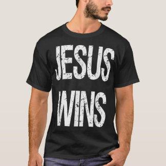 Camiseta Jesucristo gana la Novedad de regalo del Pastor Cr