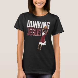 Camiseta Jesucristo jugando básquetbol 1