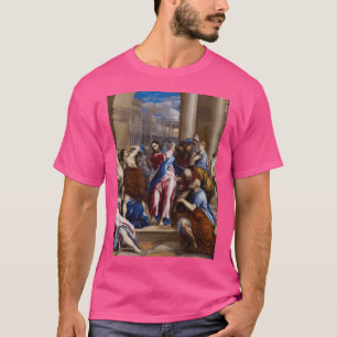 Camiseta Jesucristo Manejando Los Cambiadores De Dinero De 