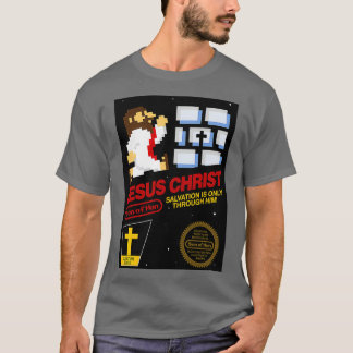 Camiseta Jesucristo NES 8bit