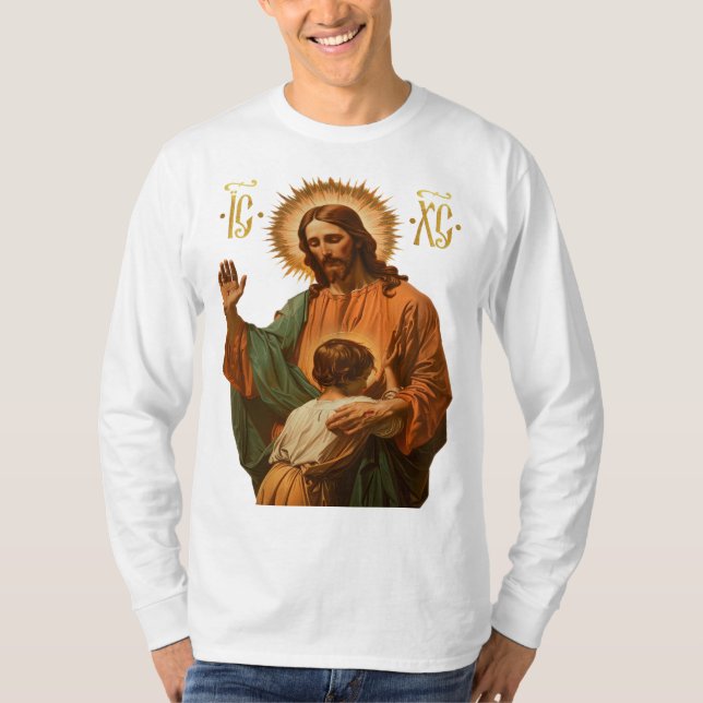 Camiseta Jesucristo nuevo ortodoxo (Anverso)