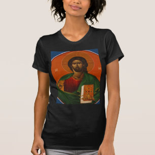 CAMISETA JESUCRISTO ORTODOXO GRIEGO DEL ICONO