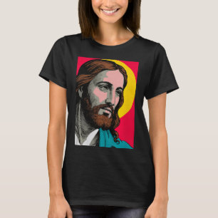 Camiseta Jesucristo P Arte Religioso Pascua y Navidad