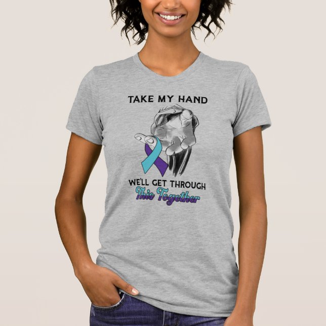 Camiseta Jesucristo pasaremos por la conciencia del suicidi (Anverso)