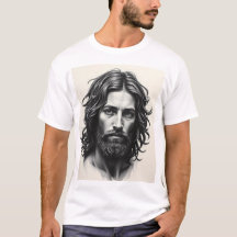 Jesucristo - Retrato de arte del carbón