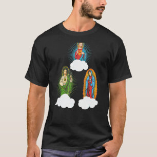 Camiseta Jesucristo San Judas Tadeo Y La Santa Virgen De Gu