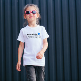 Camiseta Jesucristo siguiendo la fe de la Biblia
