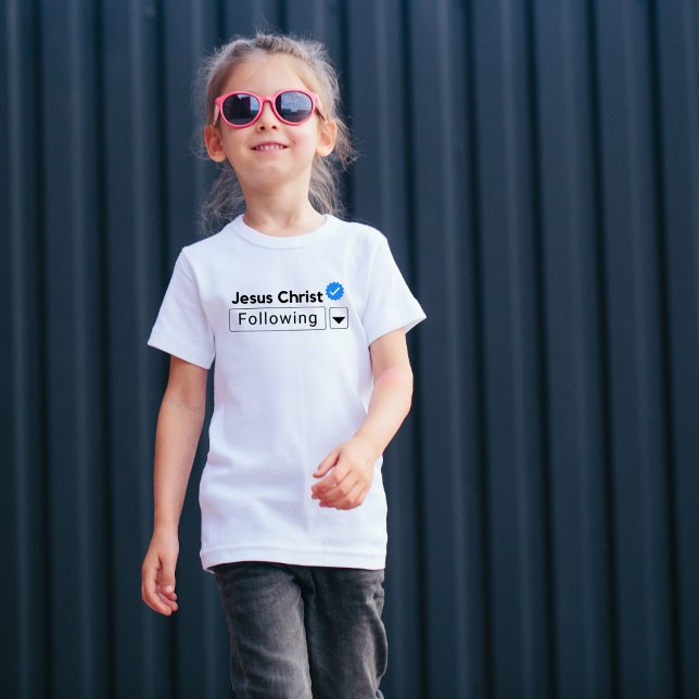 Camiseta Jesucristo siguiendo la fe de la Biblia (Subido por el creador)