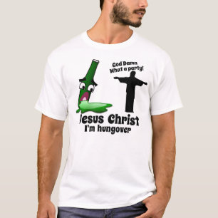 Camiseta Jesucristo soy Hungover