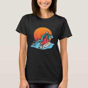 Camiseta Jesucristo Surfing I Cristiandad I Guay Jesus Surf