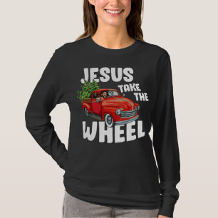 Camiseta Jesucristo Tome La Rueda Navidades De Camión Rojo