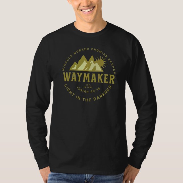 Camiseta Jesucristo Waymaker (Anverso)